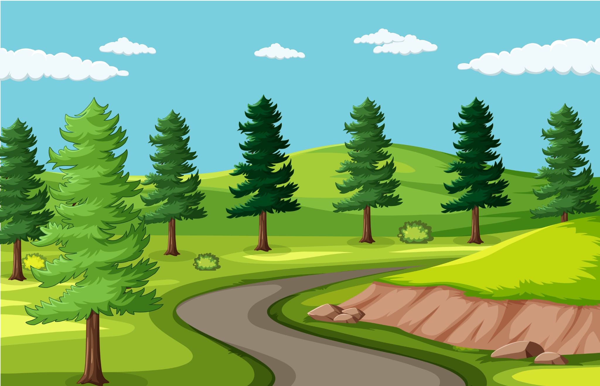 Ein Wald